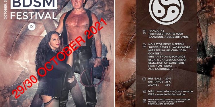 Fetish & BDSM Festival IX – 29 & 30 oktober 2021