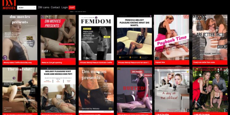 Femdomfilms: hoe is het met Mevrouw Melody Pleasure en haar cheffie?