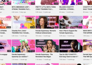 Sharie, ook ‘n YouTubekanaal over Female Supremacy