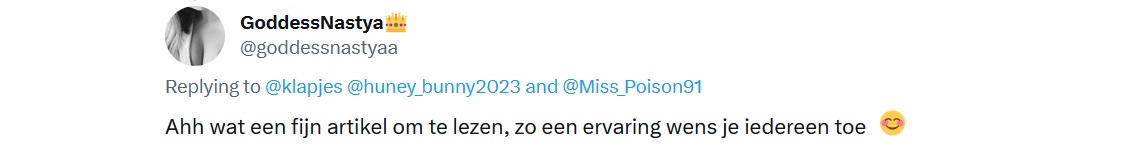 Femdomnieuwtjes goddess