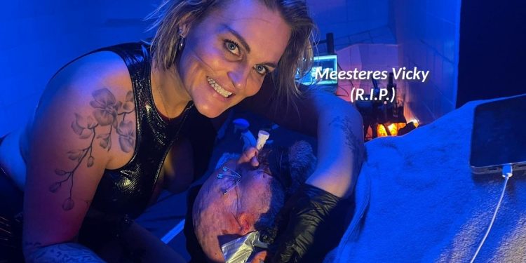 Meesteres Vicky dodelijk verongelukt (rond 22-8)