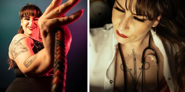 Agenda Sadic Sadie mét korting énnn…: ze filmt/fotografeert!