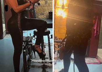 Meesteres Mandy laat jou (ook) hangen (met melkmachine …)