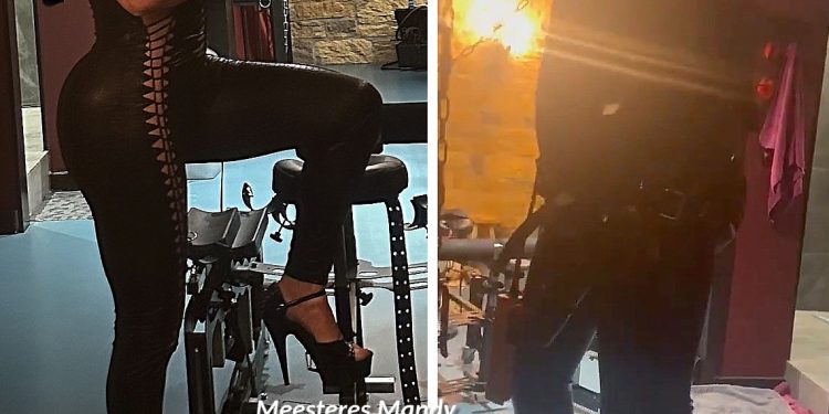 Meesteres Mandy laat jou (ook) hangen (met melkmachine …)