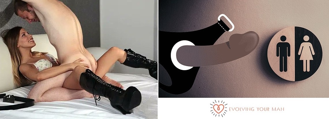 Vrouw geleide relatie