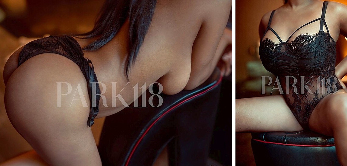 Aanbidden dame van plezier