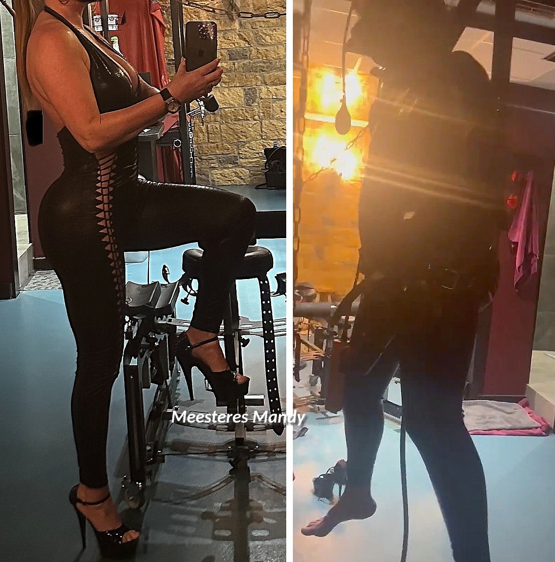 Meesteres Mandy melkmachine