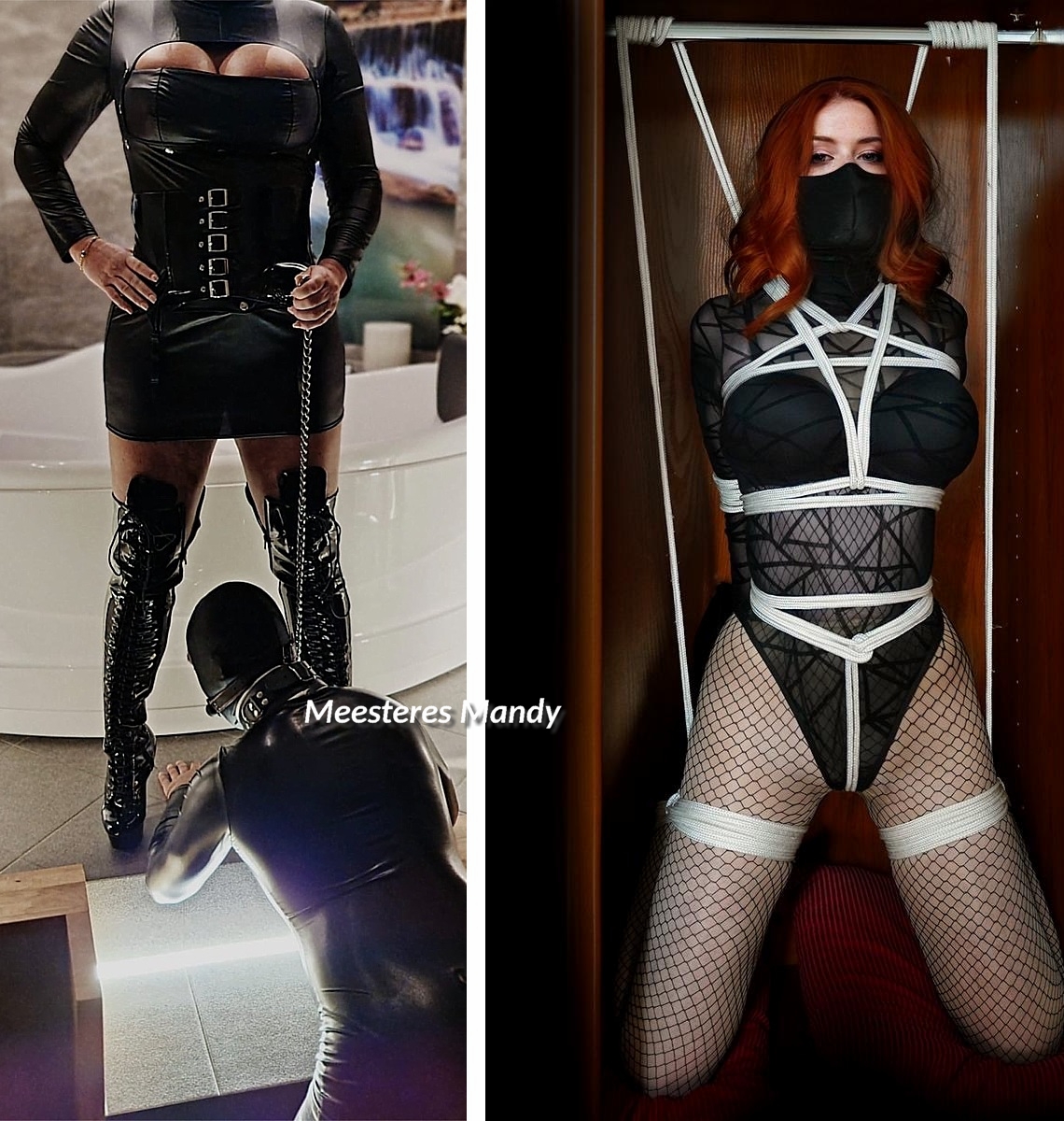 Meesteres Mandy melkmachine